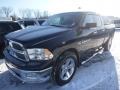 2011 Brilliant Black Crystal Pearl Dodge Ram 1500 Big Horn Quad Cab 4x4  photo #5