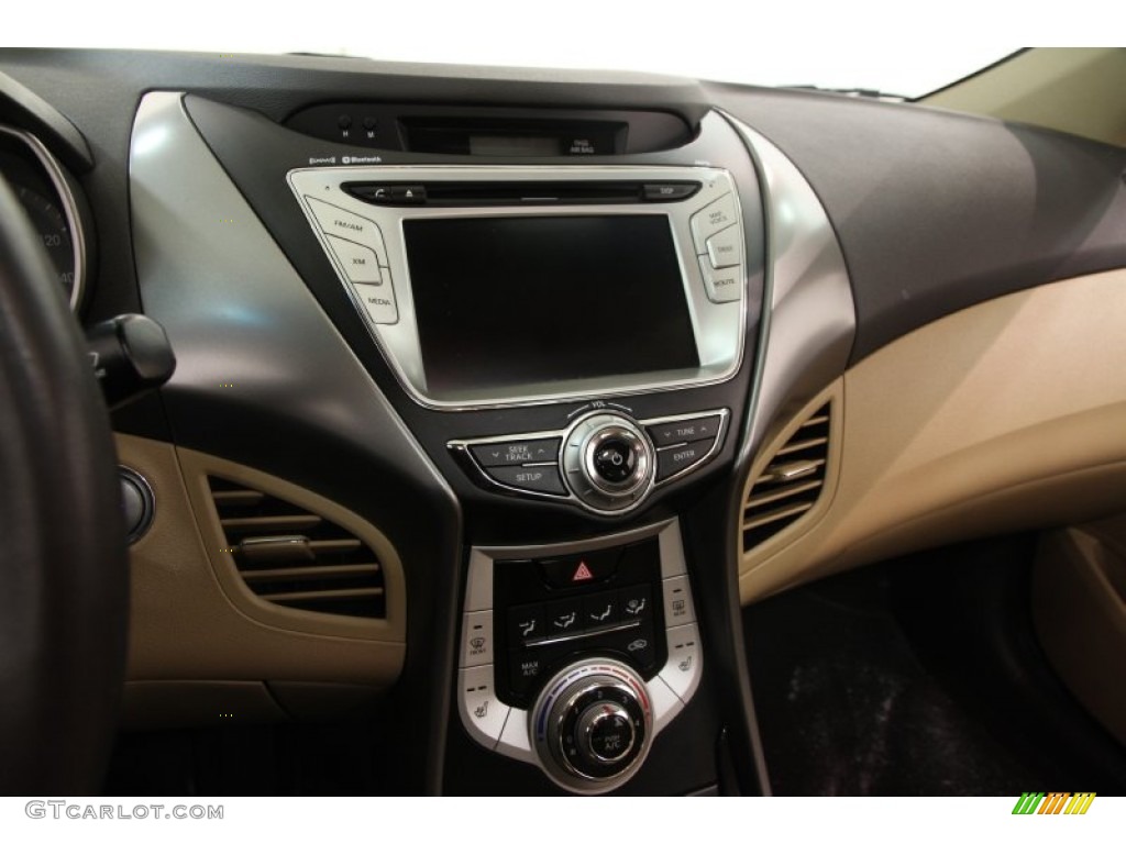 2012 Elantra Limited - Desert Bronze / Beige photo #8