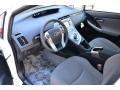2015 Toyota Prius Dark Gray Interior Front Seat Photo