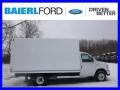 Oxford White - E-Series Van E350 Cutaway Commercial Moving Truck Photo No. 1