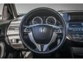 Black 2009 Honda Accord EX-L Coupe Steering Wheel