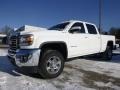 2015 Summit White GMC Sierra 2500HD SLE Crew Cab 4x4  photo #1