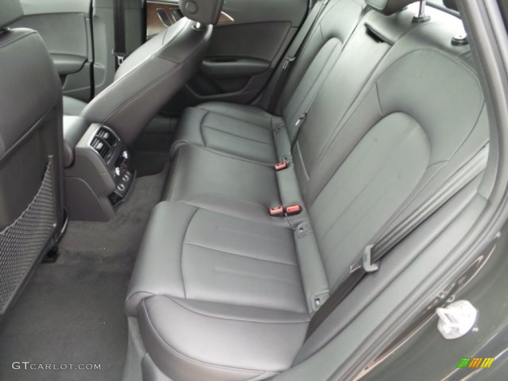 2015 Audi A6 2.0T Premium Plus quattro Sedan Rear Seat Photos