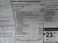  2015 A6 2.0T Premium Plus quattro Sedan Window Sticker