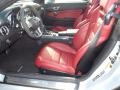 2015 Mercedes-Benz SLK Bengal Red/Black Interior Front Seat Photo
