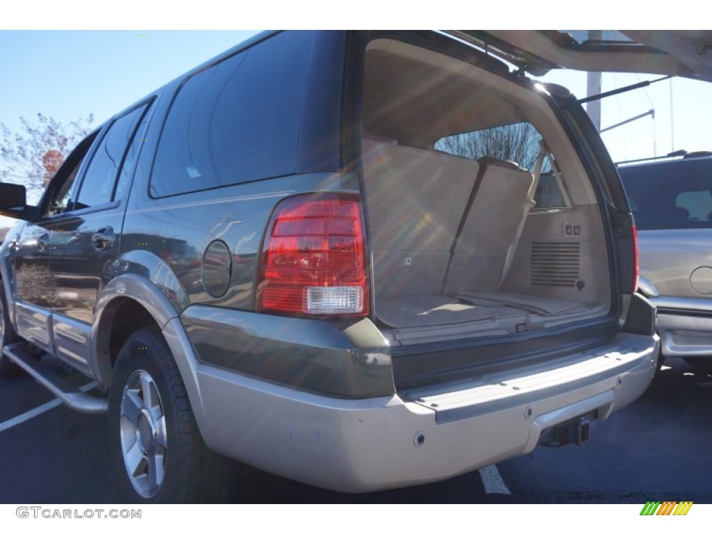 2005 Expedition King Ranch - Estate Green Metallic / Medium Parchment photo #10