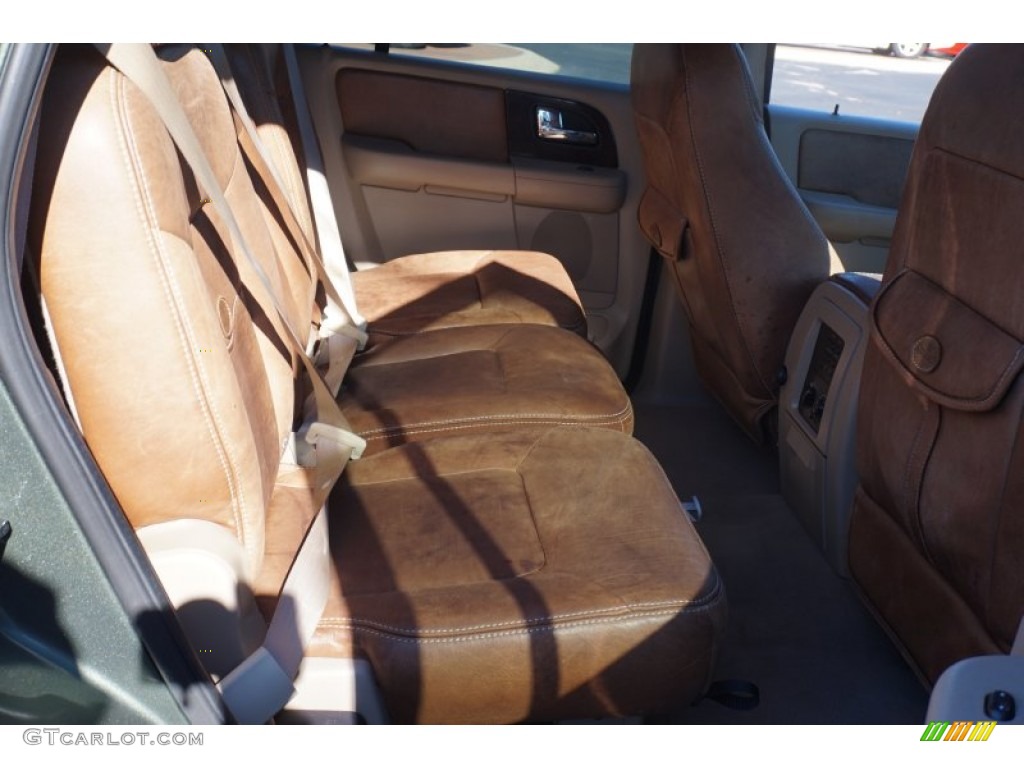 2005 Ford Expedition King Ranch Rear Seat Photo #100547489