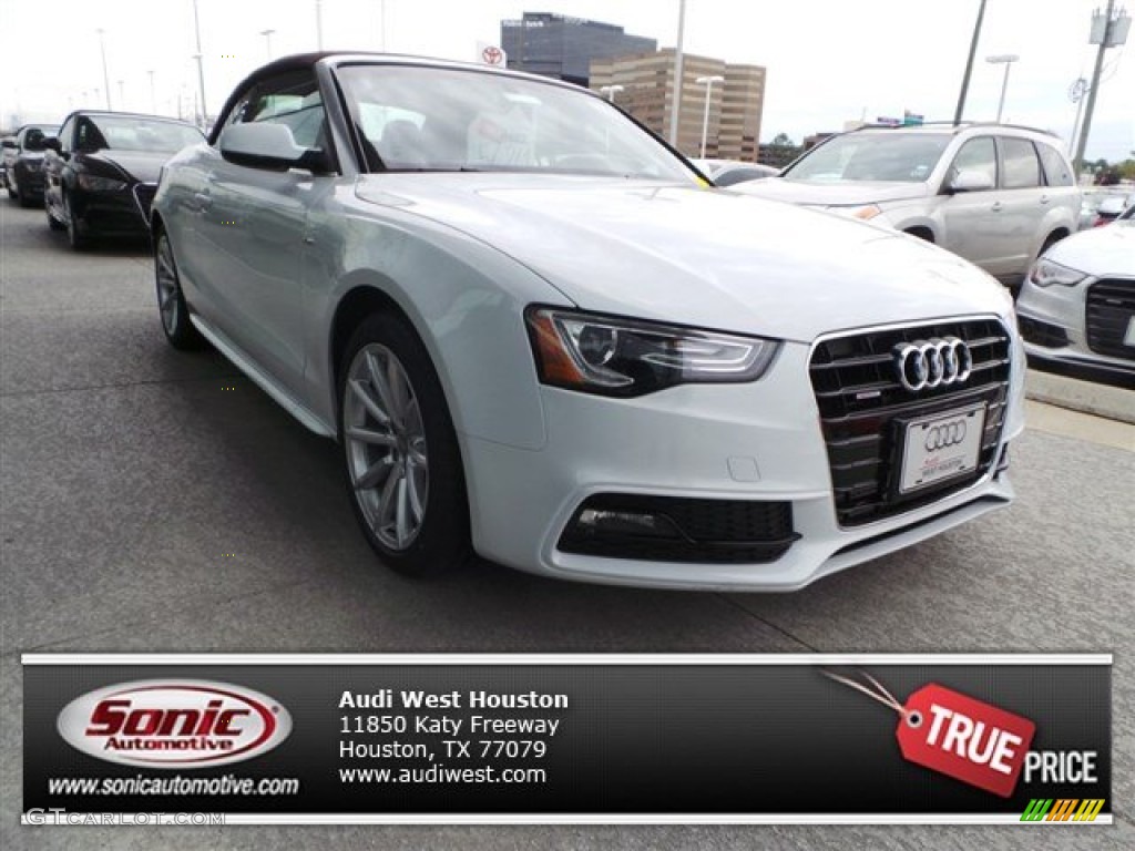 Glacier White Metallic Audi A5