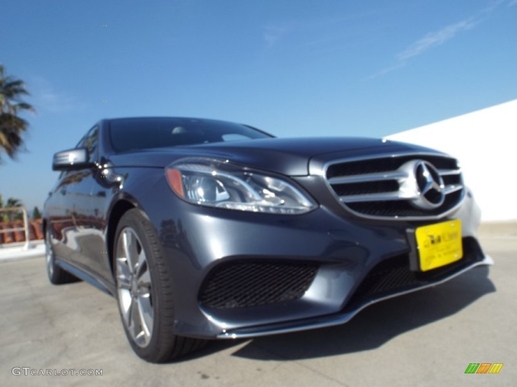 2015 E 350 4Matic Sedan - Steel Grey Metallic / Black photo #11