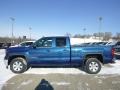 2015 Stone Blue Metallic GMC Sierra 1500 SLE Double Cab 4x4  photo #2