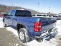 2015 Stone Blue Metallic GMC Sierra 1500 SLE Double Cab 4x4  photo #4