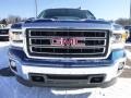 2015 Stone Blue Metallic GMC Sierra 1500 SLE Double Cab 4x4  photo #8