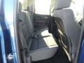 2015 Stone Blue Metallic GMC Sierra 1500 SLE Double Cab 4x4  photo #12