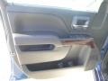 2015 Stone Blue Metallic GMC Sierra 1500 SLE Double Cab 4x4  photo #16