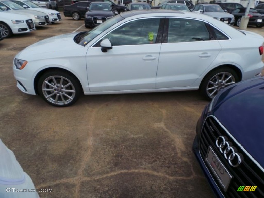 2015 A3 2.0 TDI Premium - Glacier White Metallic / Titanium Gray photo #4