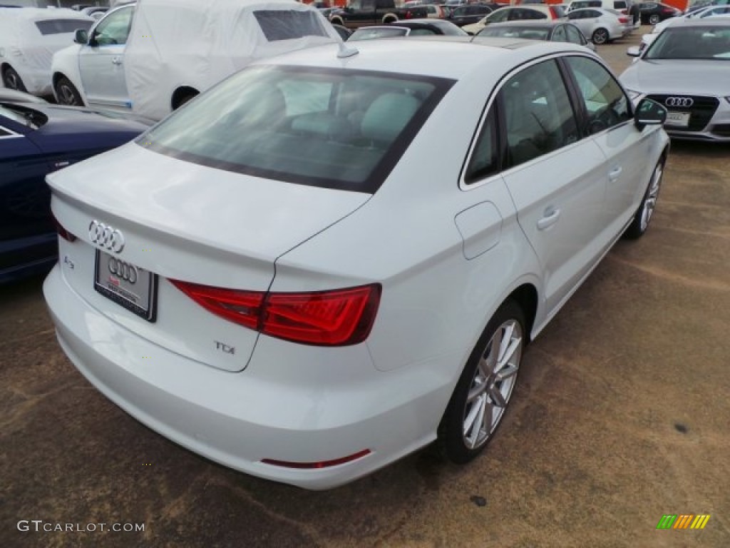 2015 A3 2.0 TDI Premium - Glacier White Metallic / Titanium Gray photo #7