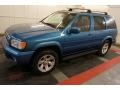 2003 Crystal Blue Metallic Nissan Pathfinder LE 4x4  photo #2