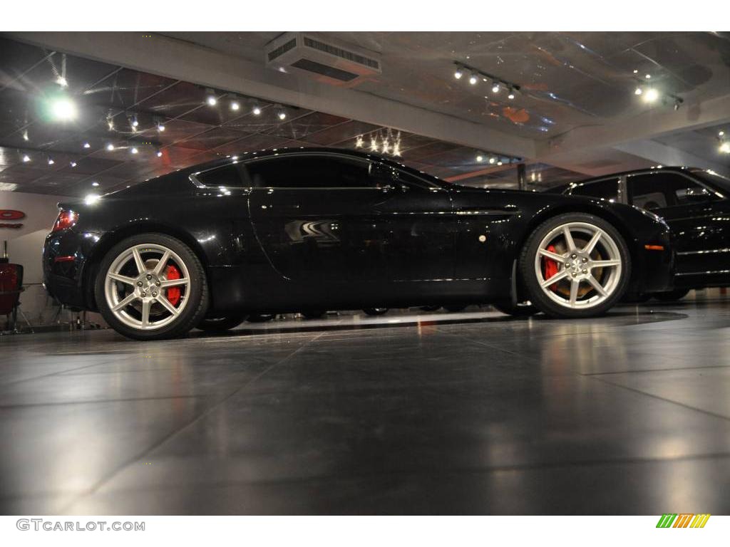 2007 V8 Vantage Coupe - Onyx Black / Obsidian Black photo #3