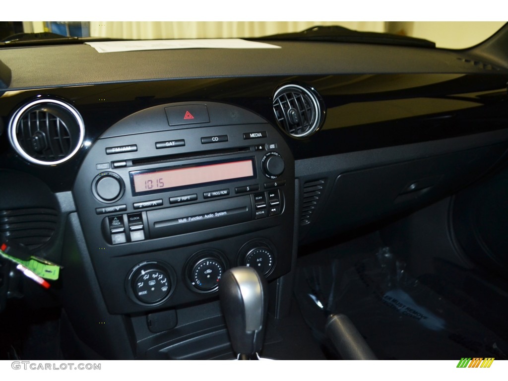 2008 MX-5 Miata Touring Roadster - Galaxy Gray Mica / Black photo #17