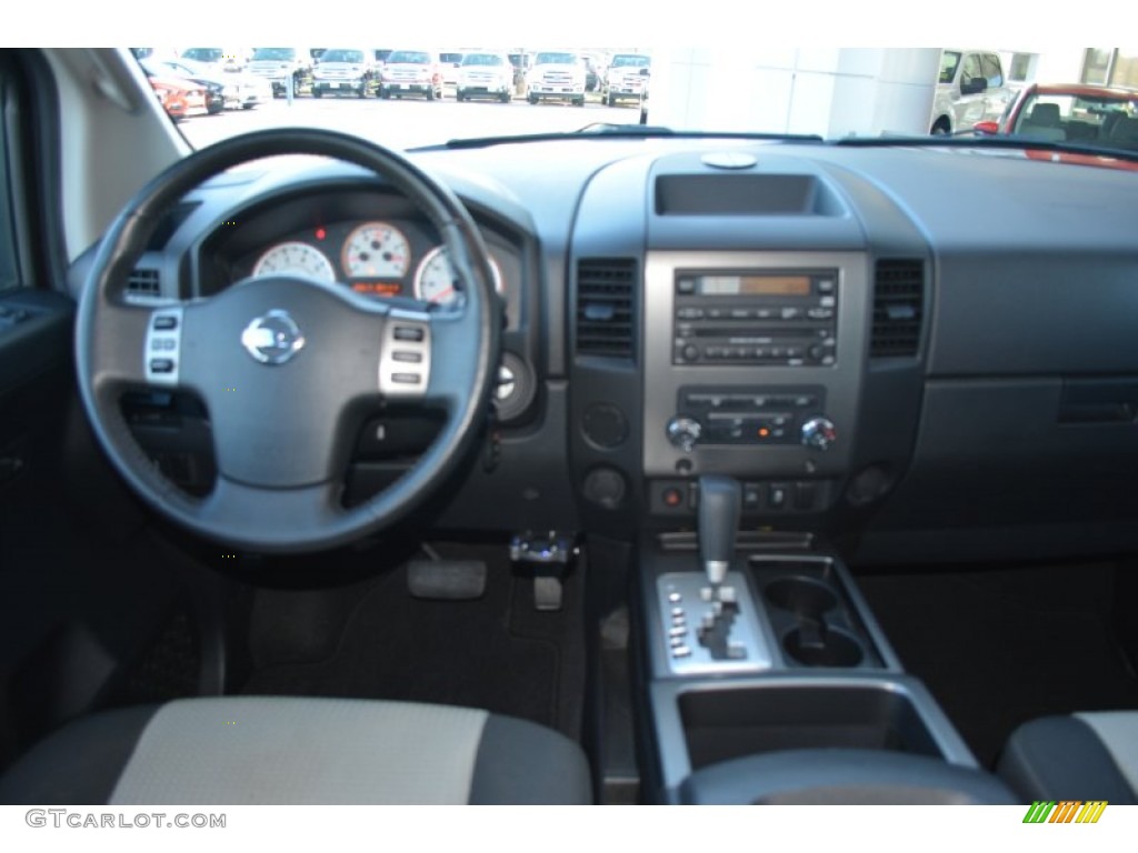 2012 Titan SV Crew Cab - Blizzard White / Almond photo #11