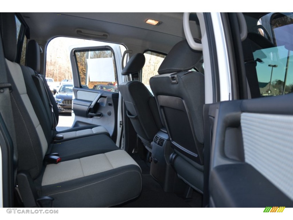 2012 Titan SV Crew Cab - Blizzard White / Almond photo #13