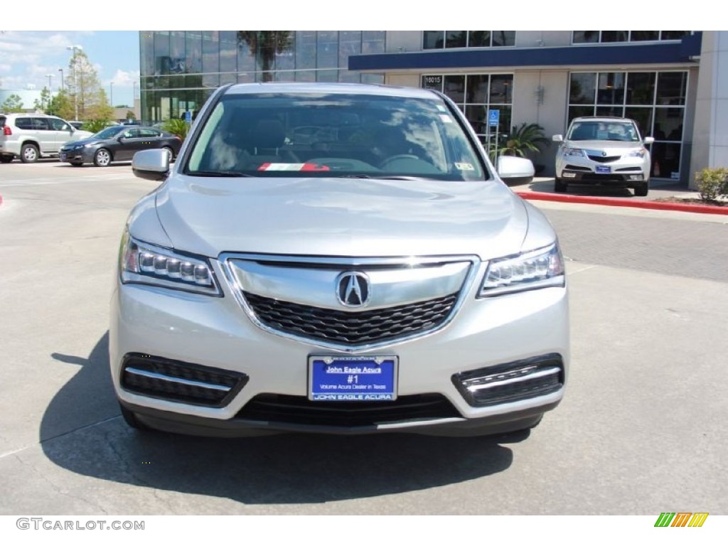 2015 MDX SH-AWD Technology - Silver Moon / Ebony photo #2