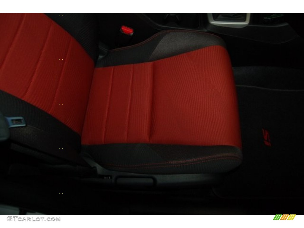 2015 Civic Si Sedan - Taffeta White / Si Black/Red photo #34