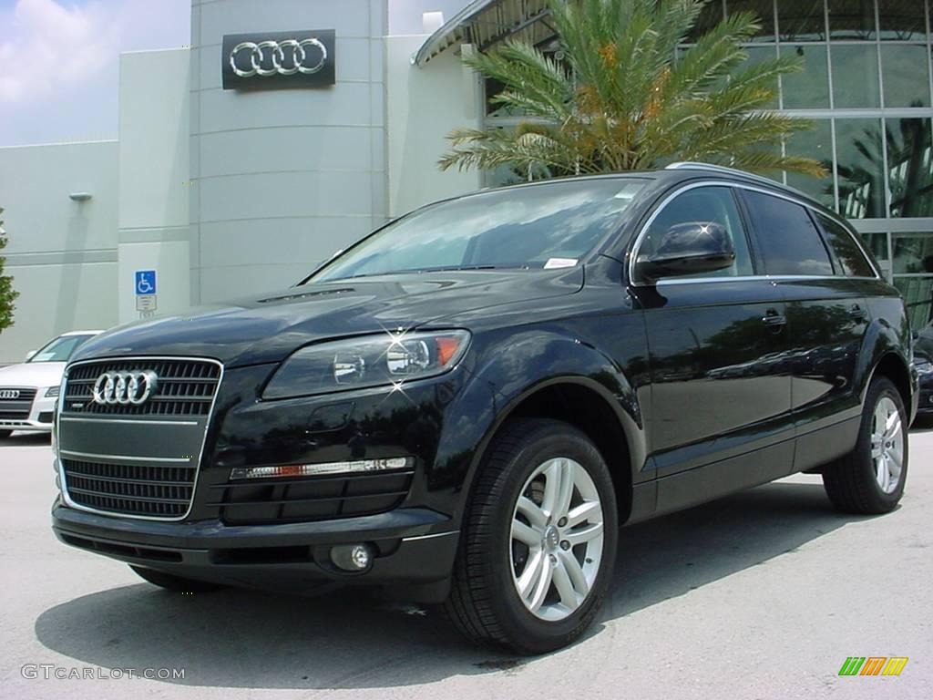 2009 Q7 3.6 Premium quattro - Phantom Black Pearl Effect / Black photo #1