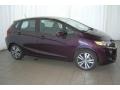 2015 Passion Berry Pearl Honda Fit EX  photo #8