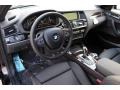 Black 2015 BMW X4 xDrive35i Interior Color