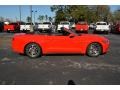 Race Red 2015 Ford Mustang GT Premium Convertible Exterior