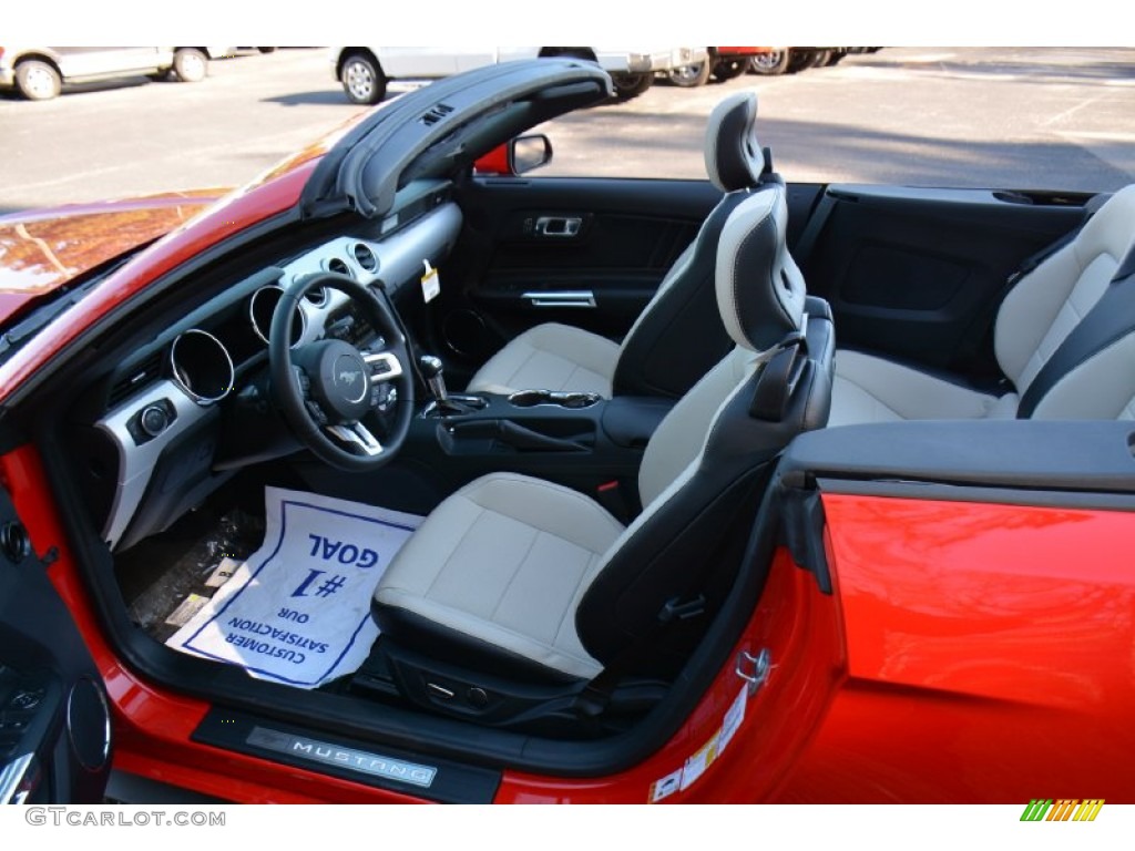 2015 Mustang GT Premium Convertible - Race Red / Ceramic photo #10