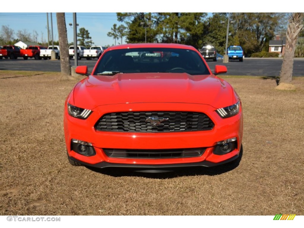 2015 Mustang V6 Coupe - Race Red / Ebony photo #2