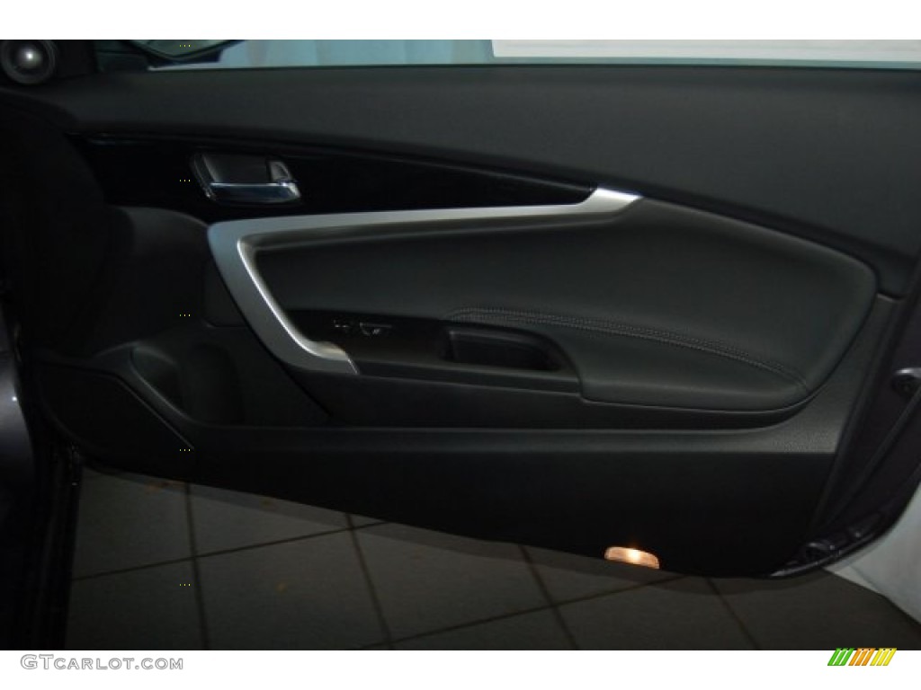 2015 Accord EX-L V6 Coupe - Modern Steel Metallic / Black photo #24