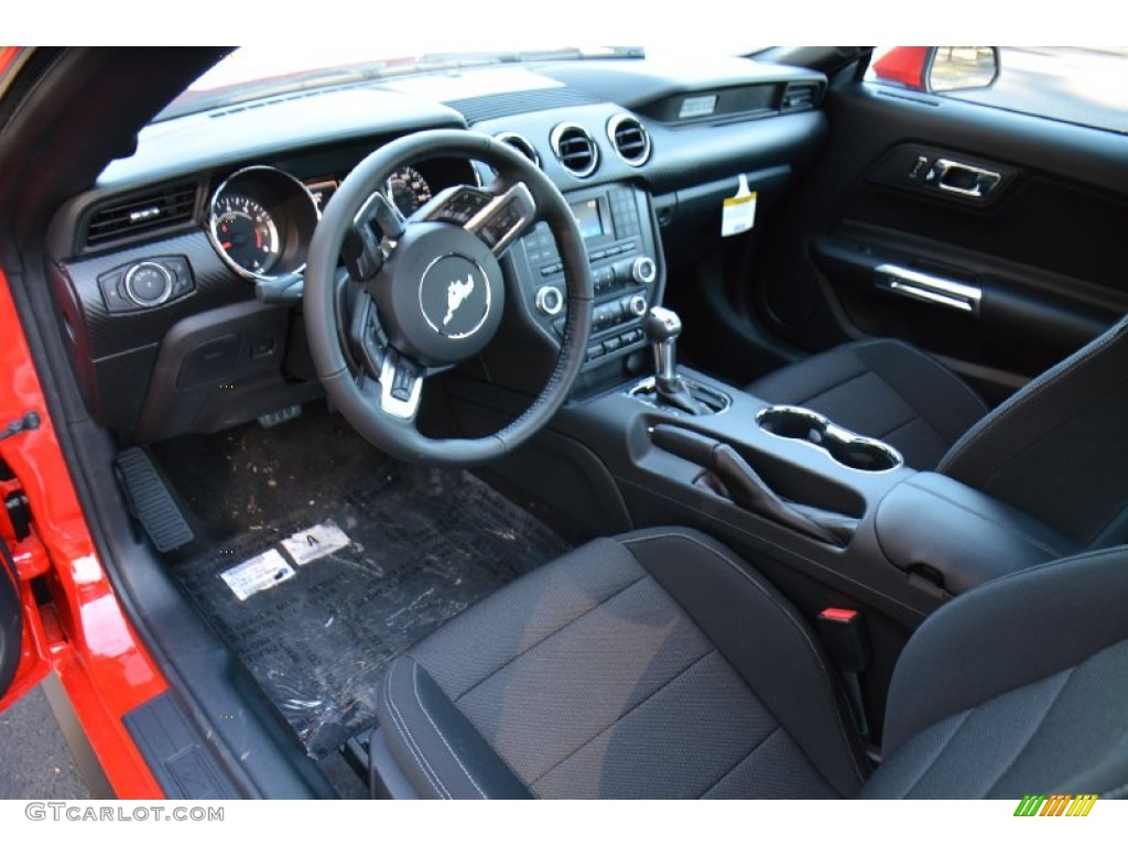 2015 Mustang V6 Coupe - Race Red / Ebony photo #12