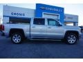 Quicksilver Metallic - Sierra 1500 SLE Crew Cab Photo No. 8