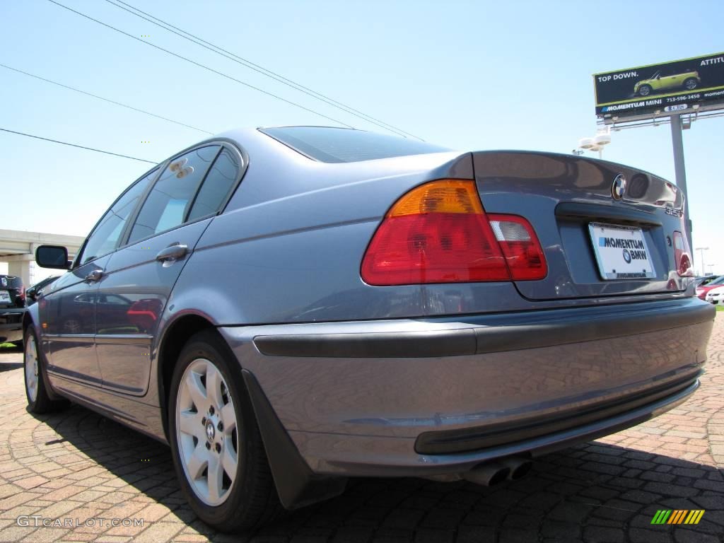 2001 3 Series 325i Sedan - Steel Blue Metallic / Sand photo #3