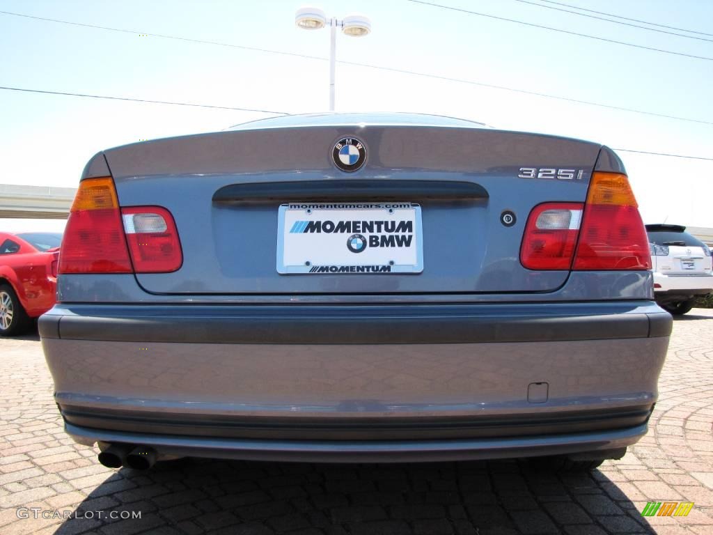 2001 3 Series 325i Sedan - Steel Blue Metallic / Sand photo #4