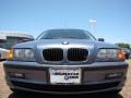 2001 Steel Blue Metallic BMW 3 Series 325i Sedan  photo #8