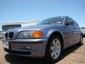 2001 Steel Blue Metallic BMW 3 Series 325i Sedan  photo #9