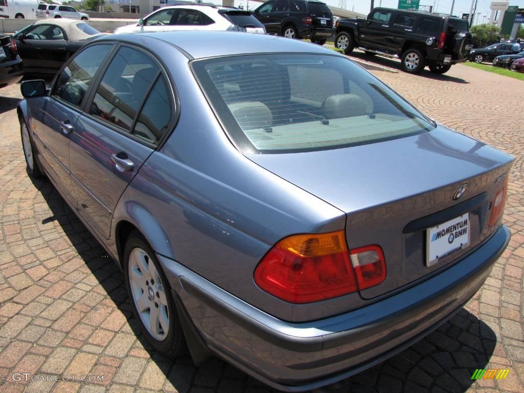 2001 3 Series 325i Sedan - Steel Blue Metallic / Sand photo #11