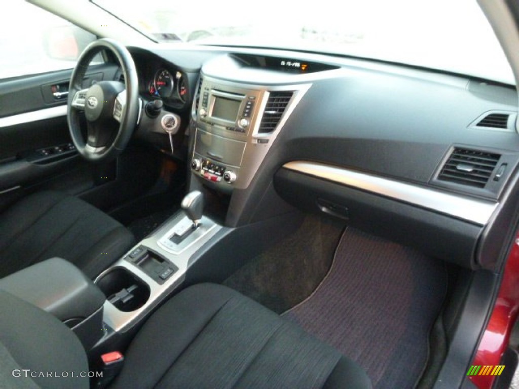 Black Interior 2014 Subaru Outback 2.5i Premium Photo #100561145