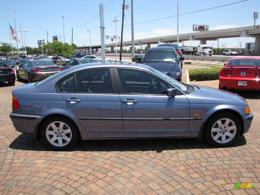 2001 3 Series 325i Sedan - Steel Blue Metallic / Sand photo #14