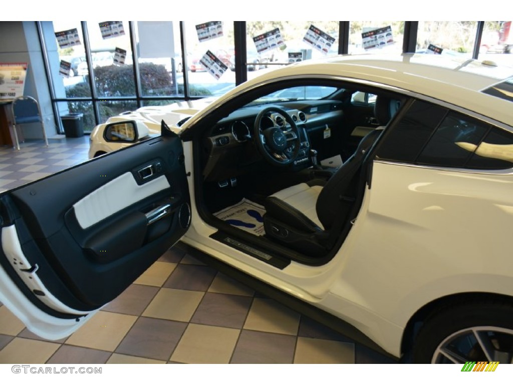 2015 Mustang 50th Anniversary GT Coupe - 50th Anniversary Wimbledon White / 50th Anniversary Cashmere photo #9