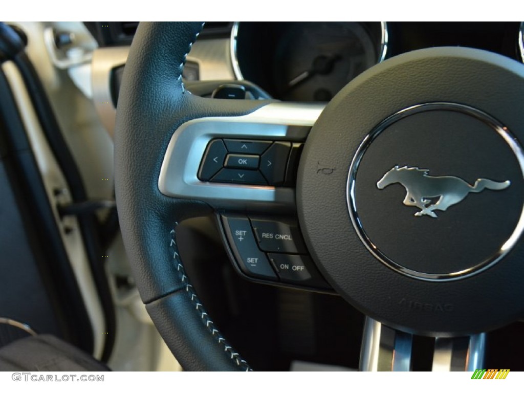2015 Mustang 50th Anniversary GT Coupe - 50th Anniversary Wimbledon White / 50th Anniversary Cashmere photo #18