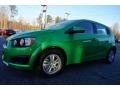 2015 Dragon Green Metallic Chevrolet Sonic LT Hatchback  photo #3