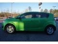 2015 Dragon Green Metallic Chevrolet Sonic LT Hatchback  photo #4