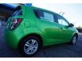 2015 Dragon Green Metallic Chevrolet Sonic LT Hatchback  photo #7