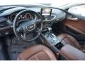 Nougat Brown 2012 Audi A7 3.0T quattro Premium Interior Color