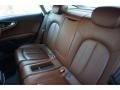 2012 Audi A7 Nougat Brown Interior Rear Seat Photo